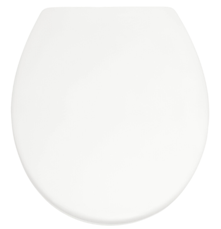 Abattant pour WC sanicompact PRO et 555 de SFA, frein de chute blanc