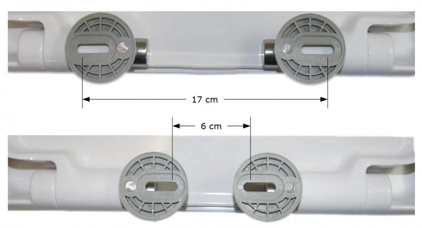 Abattant OLFA Thermodur model QUADRI de forme carré