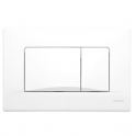 Placa de dos toques Dots Duo blanco