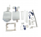 Complete spare parts kit for Schwab concealed WC cistern mechanisms 187.1200 - Schwab - Référence fabricant : FLUSE361809