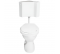 Réservoir WC d'angle semi bas apparent , 3 à 6 litres - Régiplast - Référence fabricant : REGRE400