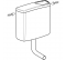 1-button interruptable low flush with flush elbow - Geberit - Référence fabricant : GETCH130008