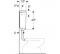 1-button interruptable low flush with flush elbow - Geberit - Référence fabricant : GETCH130008