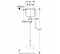 Chasse haute 9/6 litres avec déclenchement à chainette - Geberit - Référence fabricant : GETCH123700