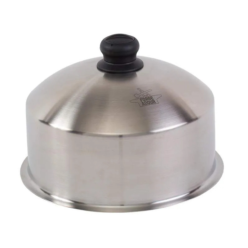 Stainless steel cooker diameter 28cm for plancha