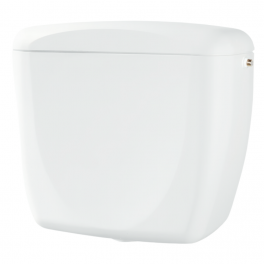 Réservoir WC apparent Haut Rondo H pneumatique à distance, blanc - Siamp - Référence fabricant : 31509110