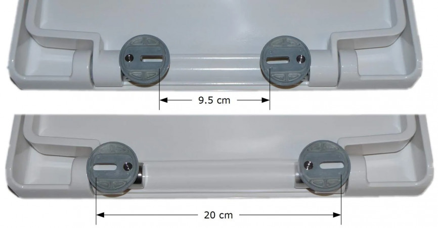 Abattant Olfa model Beta descente assistée déclipsable