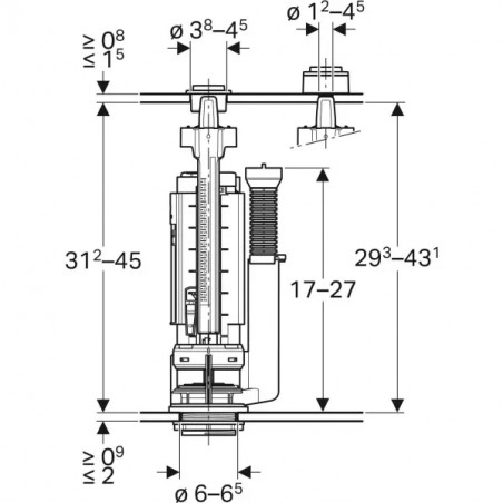 NEMO Duo flush mechanism