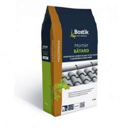 Mortier bâtard blanc, sac de 5kg. - Bostik - Référence fabricant : 225649