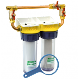 Duo By Pass filter, anti-corrosion and anti-limescale - Polar - Référence fabricant : FD34CBP