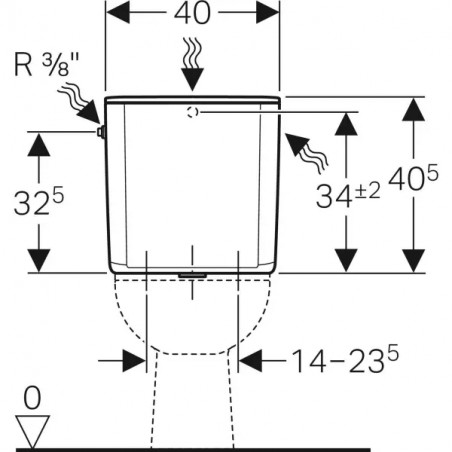 Interruptable back flush