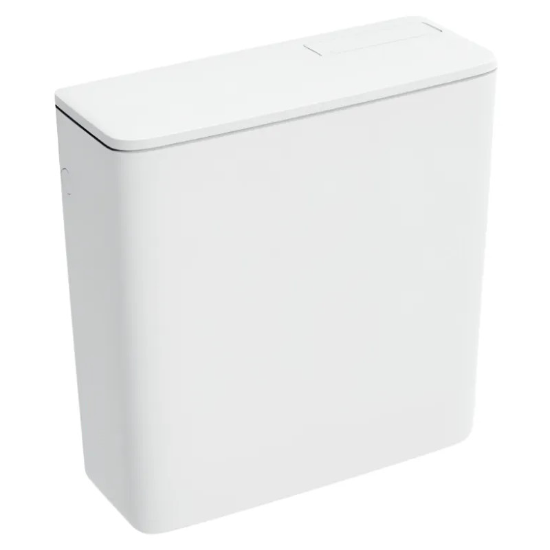 Réservoir WC attenant Geberit AP128 rinçage interrompable, blanc alpin