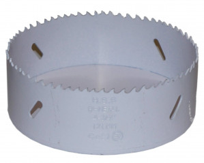 Hole saw bi-metal D.121 mm