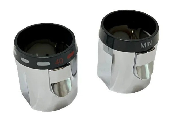 Set of flow and temperature control knobs for PRECITHERM 5000