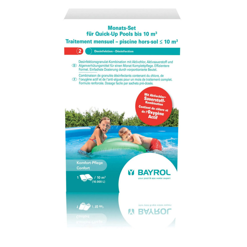 Behandlung von oberirdischem Pool 10m3