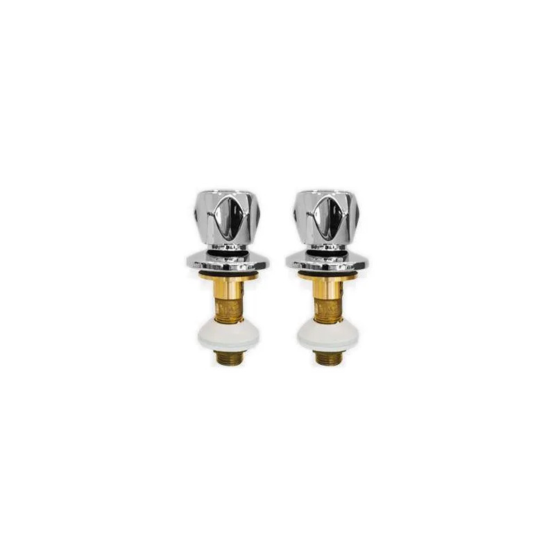 ORCHIDEA Tevere single bidet mixer hot and cold (the pair)