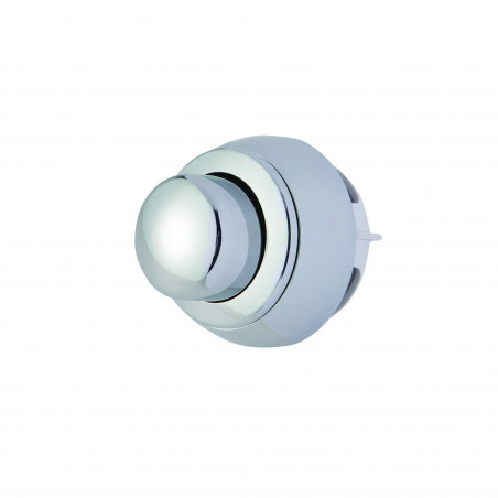 Ensemble bouton poussoir chromé STORM33A / SWITCH22A