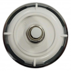 Chrome plated knob for toilet mechanism SIAMP Skill 51