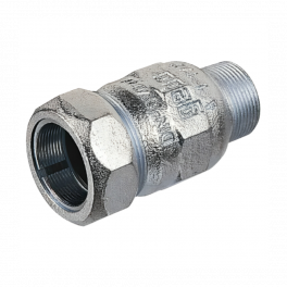 Raccord compression 26x34 mâle tube acier 33,7 mm extérieur - GEBO-G.B.I.P - Référence fabricant : 01.150.00.03