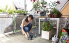 Balcony gardening kit