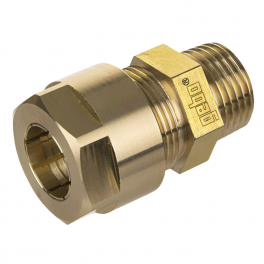 Compression fitting for 16mm diameter multilayer pipe, male 15x21. - GEBO-G.B.I.P - Référence fabricant : 14.320.00.16KIT.FR