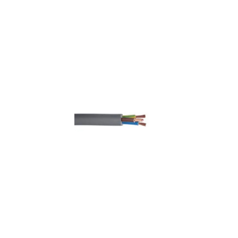 Cavo 3G, 2,5 mm² grigio in 50M