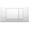  Schwab RIVA DUO panel de control blanco doble botón