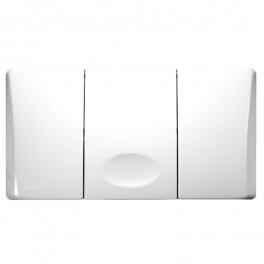 White Medusa control plate - Valsir - Référence fabricant : VS0804001