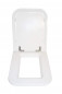 ALLIA EQUINOX white seat with horizontal fixings