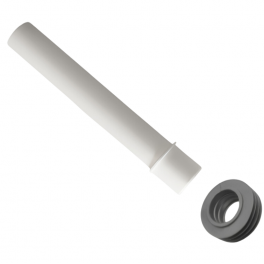 Tube d'alimentation réservoir à cuvette WC diamètre 40 x L.280mm - Régiplast - Référence fabricant : TE40