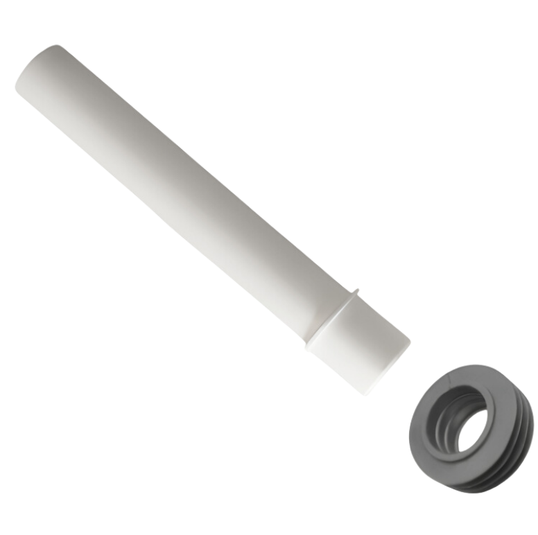 Tube d'alimentation réservoir à cuvette WC diamètre 40 x L.280mm