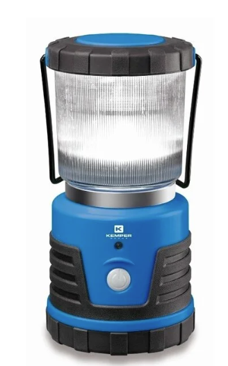 Lampe de camping à Led 250 lumens, résistante a l'eau.