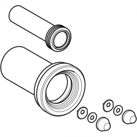 Satz Manschetten Durchmesser 110mm und 45mm für duofix