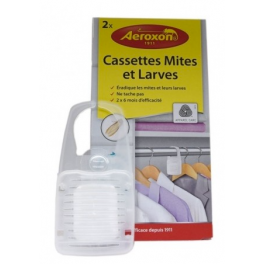 Cassette anti mites et larves, 2 pièces. - Aeroxon - Référence fabricant : 218040