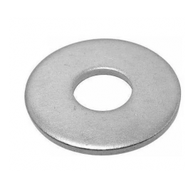 Rondelle plate large en acier zingué 8mm, 28 pièces. - Vynex - Référence fabricant : 027616