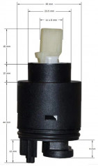  Roca Patrone für Modell NAIA, Durchmesser 35 mm