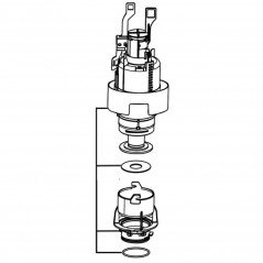 Valve for EVO 670, 672, 750