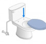 Toilet seat Marly 2 with vertical fixing