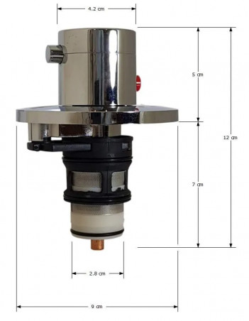 Cartouche Thermostatique VALENTIN