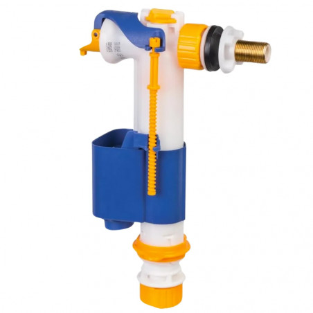 Horizontal vertical hydraulic float valve