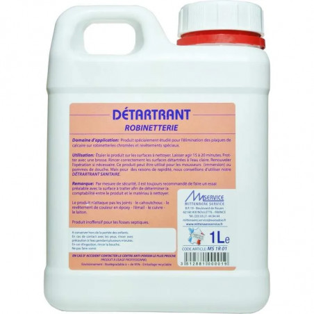 Caloxyde : détartrant à base d\'acide, bidon de 250 ml