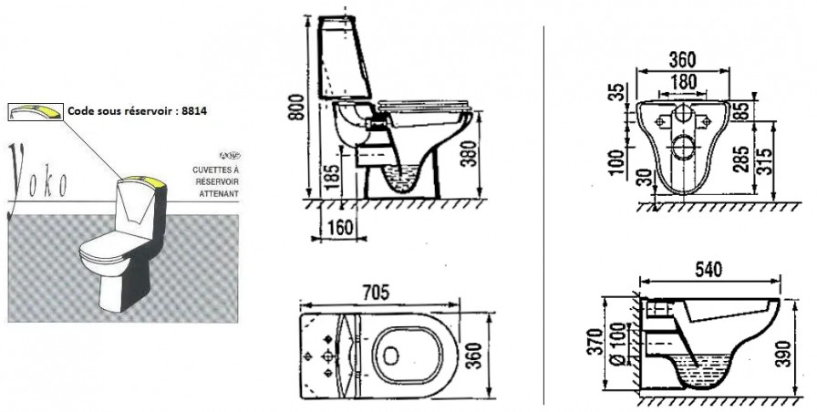 Asiento plegable Yoko Silla Yoko Gris astral