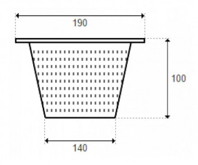 Standard skymmer basket 15L Astral