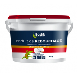 Enduit de rebouchage en pâte, 4kg. - Bostik - Référence fabricant : 609446