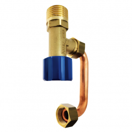 Shut-off valve with nozzle for Caesame CE70 tank - Régiplast - Référence fabricant : CE702