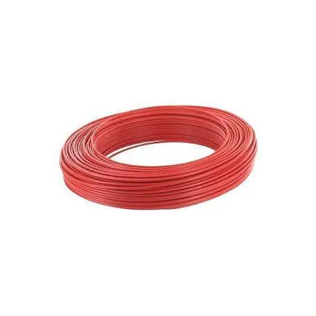 Cable H07V 1x2.5 rojo 25 metros