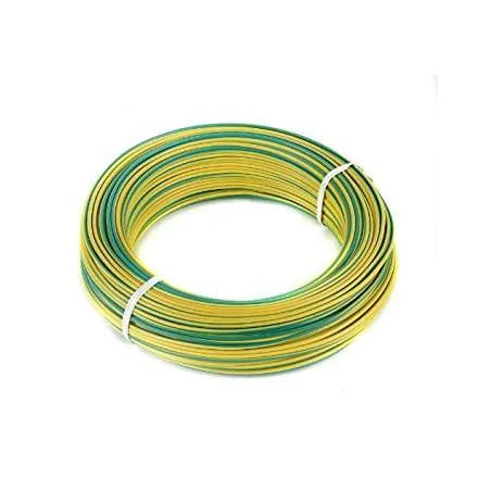 Cable H07V 1x2.5 verde/amarillo 25 metros