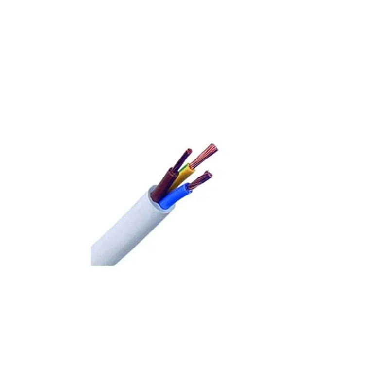 Cable 3G x 1.5, H05 WF White per meter