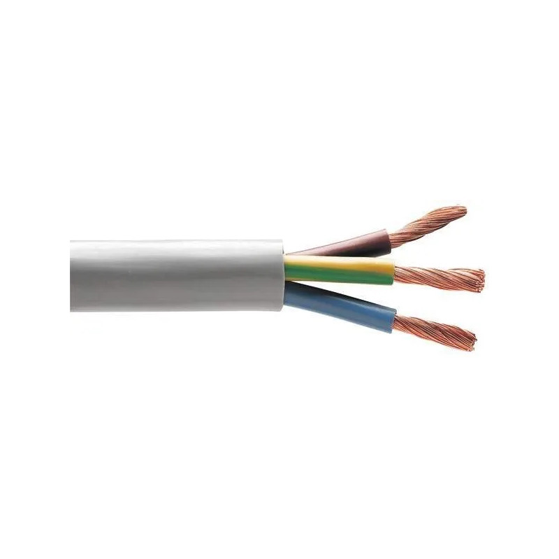 Cable 3G 2.5, H05 VVF, per meter