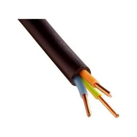 Cable negro R02V 3Gx6 al medidor